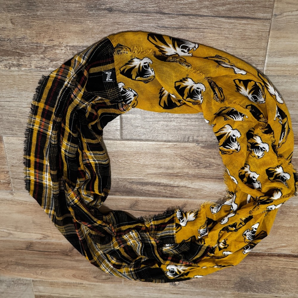 Missouri Tigers Mizzou Infinity Scarf Game Day Gear Fan Gear‎ Women